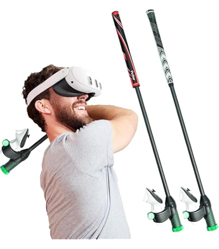 DriVR Elite Mini VR Golf Club Handle Attachment - Carbon Fiber